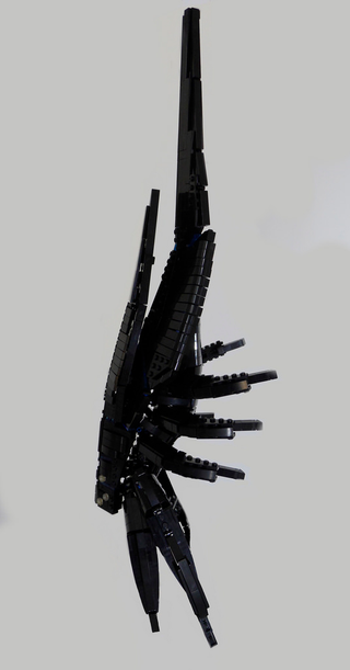 Illustration for article titled Mass Effect Harbinger In Lego